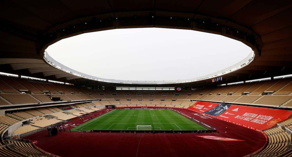 Panorámica del Estadio de la Cartuja.