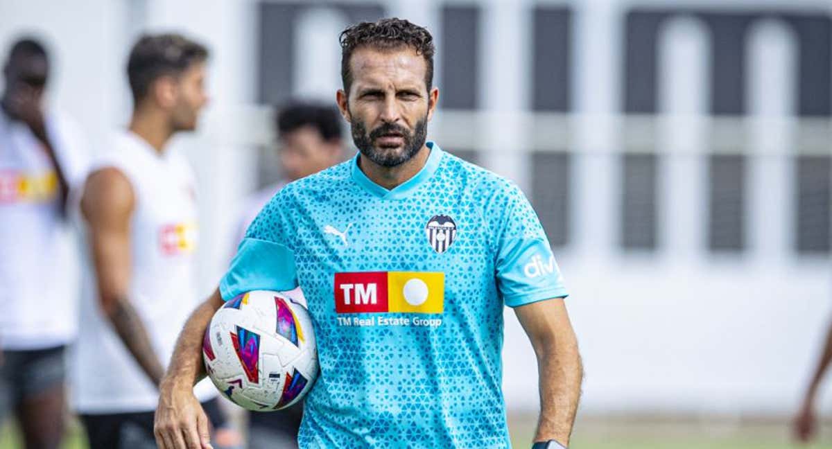Baraja en un entrenamiento.