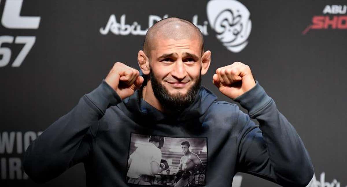 Khamzat Chimaev./UFC