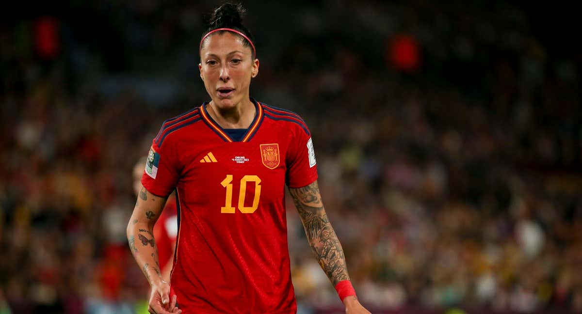 Jenni hermoso, durante el mundial.