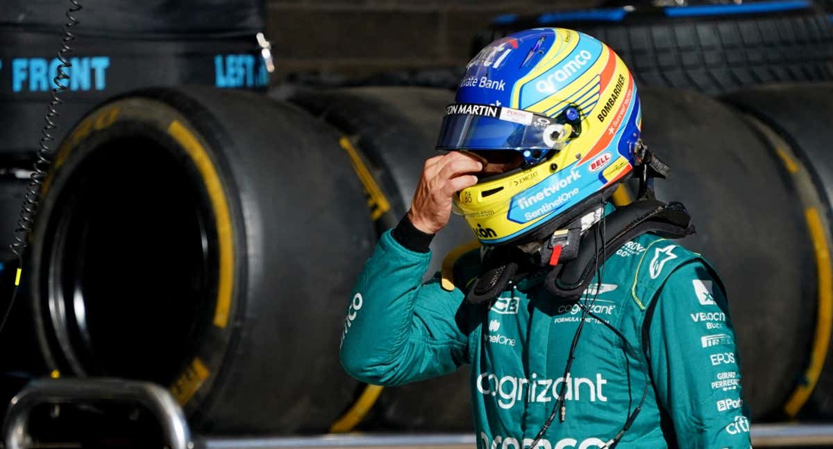 Fernando Alonso, tras caer en Q1: «No hay nada que hacer; usaremos el fin de semana como test para 2024»
