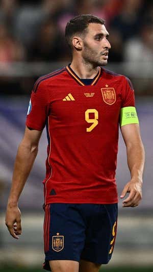 Abel Ruiz, con la Selección Española. @abelruizortega