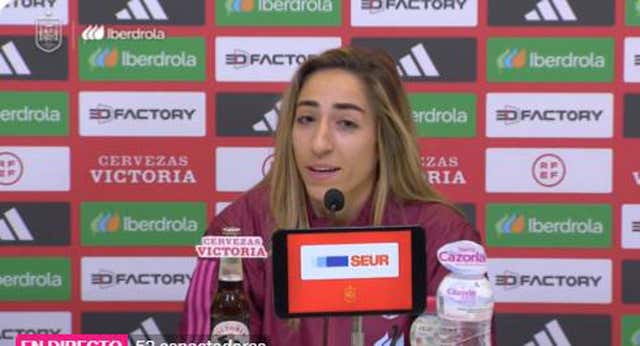 Olga Carmona, sobre Aitana y Carvajal: «Hay que respetar todas las opiniones, tengo la suerte de estar en un club que nos apoya y nos respalda»