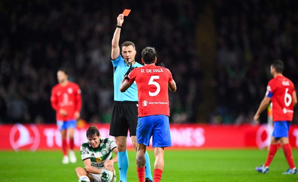 El árbitro Zwayer frena el arreón del Atlético en Celtic Park