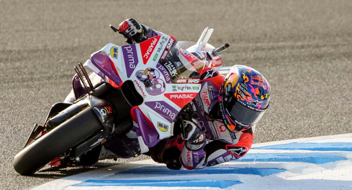 Jorge Martín en el Gran Premio de Japón. /EFE