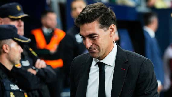 El entrenador del Sevilla, Diego Alonso./EP