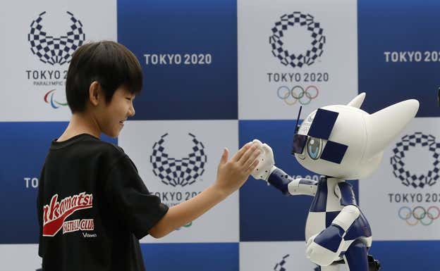Una de las mascotas de los Juegos Olímpicos de Tokio 2020. EFE