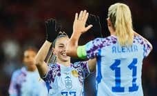 Athenea y Alexia Putellas avivaron la fiesta de todas en la Selección
