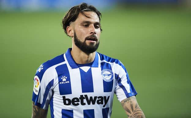 Jota Peleteiro, en su etapa en el Alavés. Getty Images