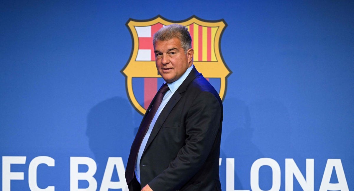 Joan Laporta, presidente del FC Barcelona.