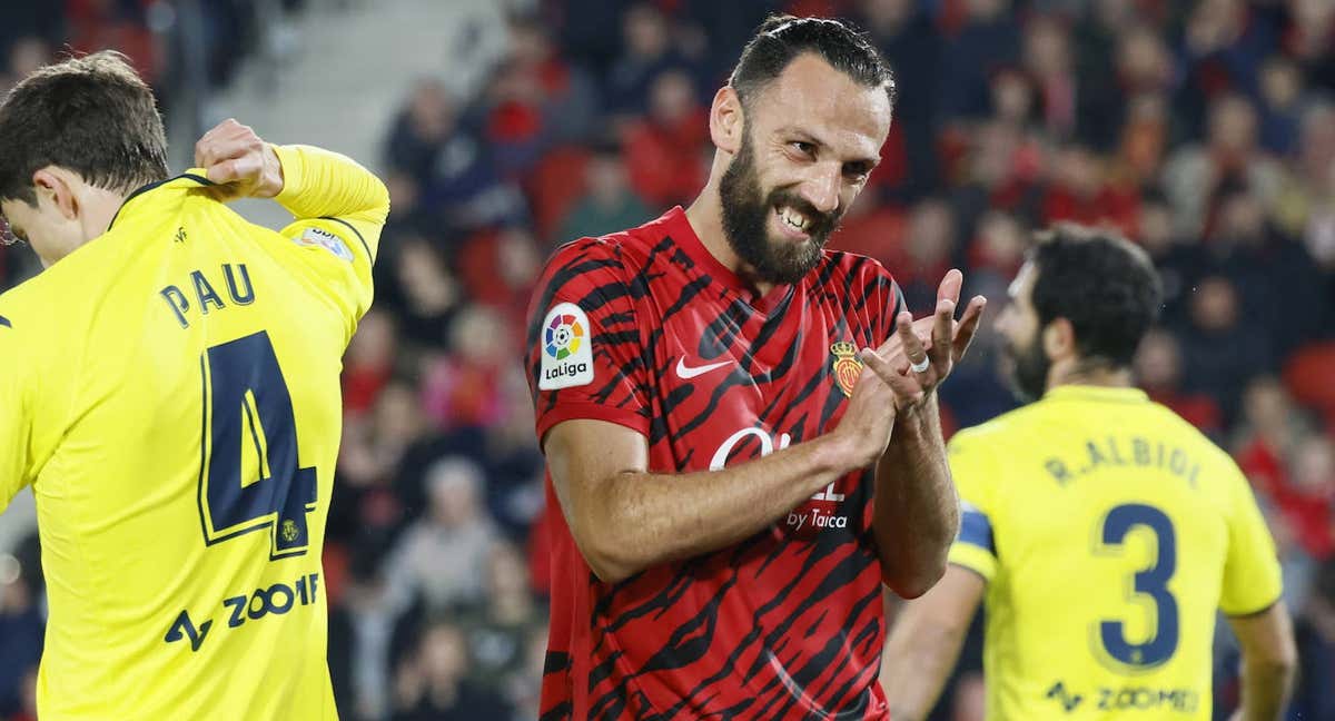 Muriqi, en un partido ante el Villarreal. /EFE