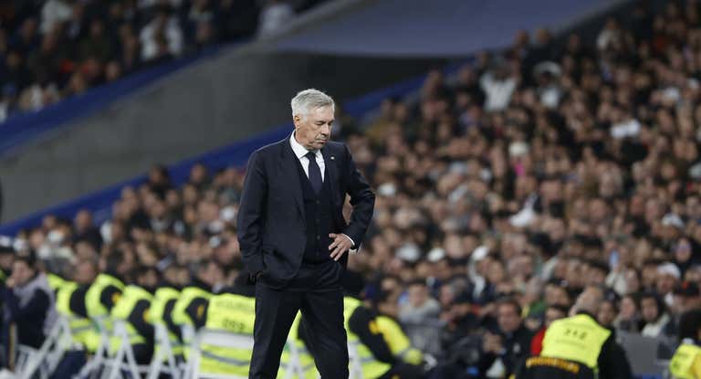 Ancelotti, contra el Rayo.