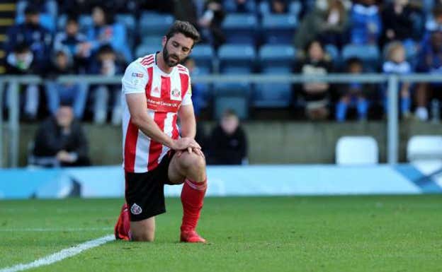 Will Grigg, en su etapa como futbolista del Sunderland. Getty Images