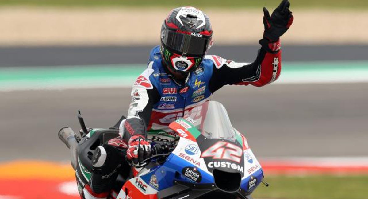 Alex Rins en el Gran Premio de las Américas.