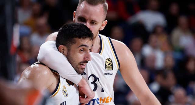 Campazzo lidera al Real Madrid, el Baskonia asalta el Pireo y el Valencia Basket sucumbe en Milán