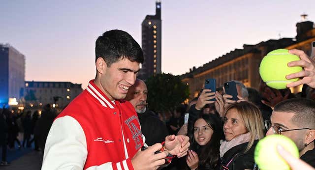 Carlos Alcaraz sueña con las ATP Finals: «Estar aquí es un regalo y estoy al 100%»