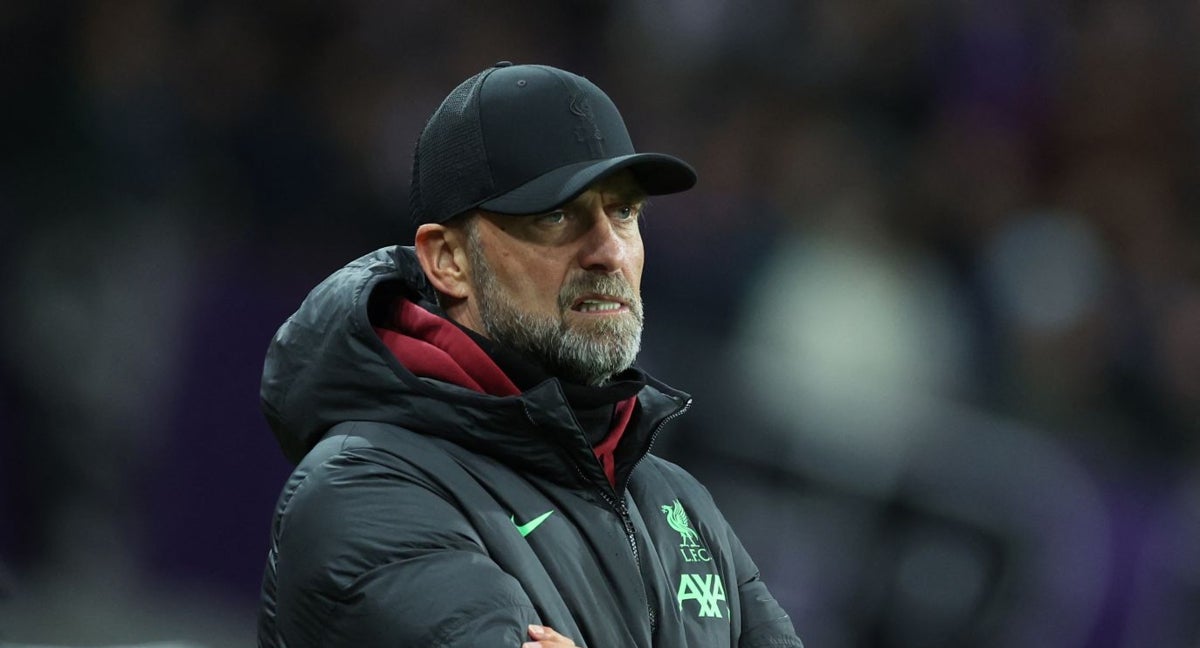 Klopp, en el partido ante el Toulouse.