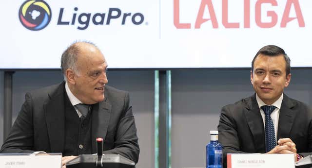 Tebas acusa a Florentino de ‘tergiversar’ y le ataca: «Manifestaciones plagadas de falsedades’