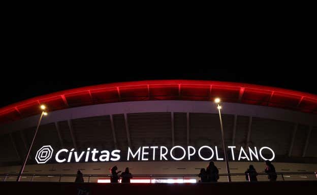 Estadio Cívitas Metropolitano.  EFE