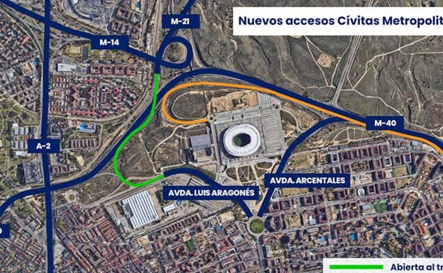 ¿Qué partidos del Atlético de Madrid se verán afectados por el corte de la rotonda de Arcentales?