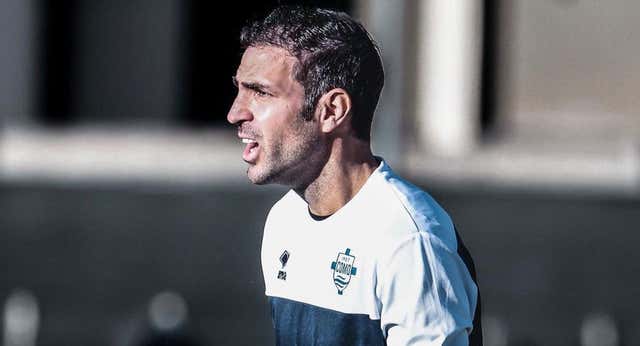 Cesc Fábregas, ante su gran oportunidad como técnico interino del Como 1907