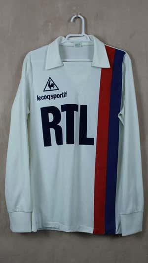 Camiseta Local PSG 82/85 .  Retro Calcio Shirts