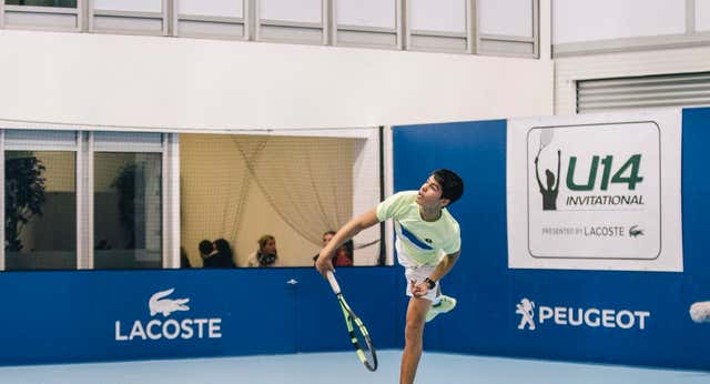El día que Alcaraz se convirtió en maestro con 14 años delante de Guga Kuerten