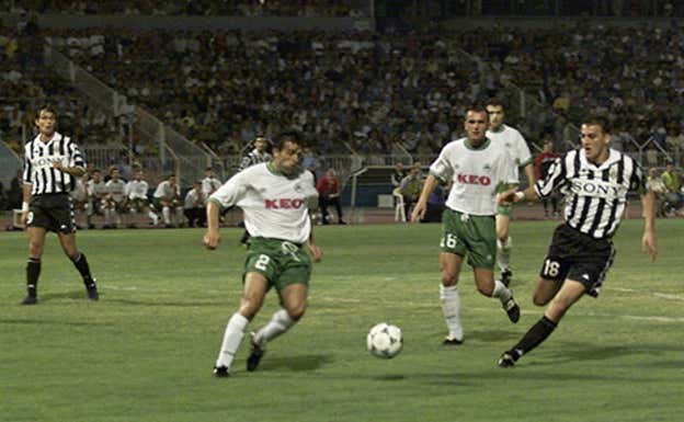 Darko Kovacevic, en un partido con la Juventus de Turín.  AFP