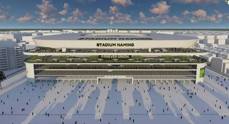 Imagen virtual del Benito Villamarín.