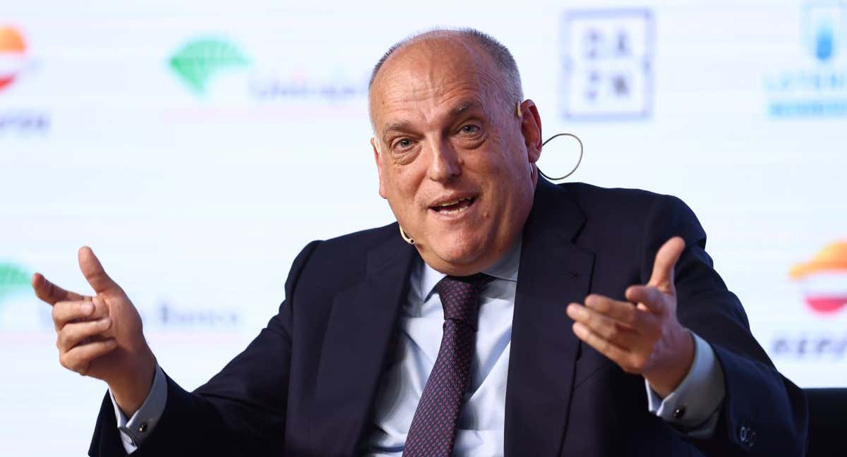 Javier Tebas./AFP