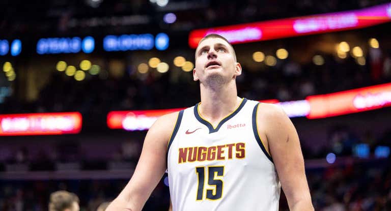 Nikola Jokic, pívot de los Denver Nuggets y doble MVP de la NBA.