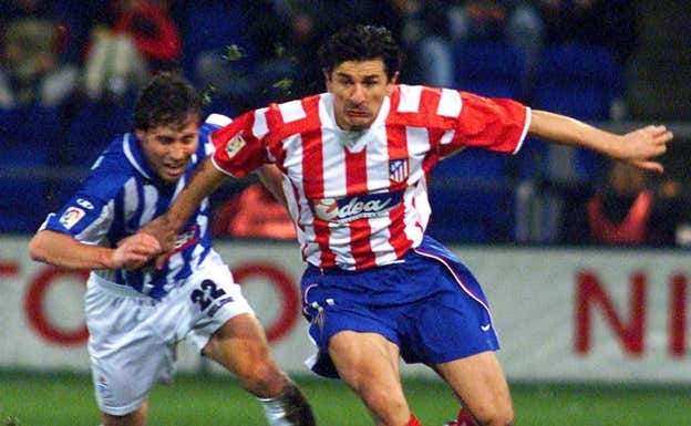 Jovan Stankovic, en un partido ante el Recreativo, en Segunda, en la temporada 2001-02. EFE
