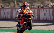 Marc Márquez apunta al podio en el fin de semana de su despedida de Honda