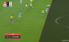 Otro lío del VAR: la jugada del gol del Real Betis está mal analizada