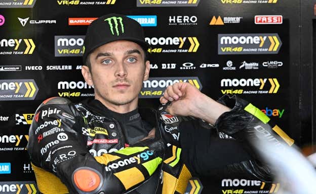 Luca Marini, nuevo piloto de Repsol Honda para MotoGP 2024.  AFP