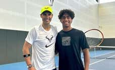 El jordano apadrinado por Nadal gracias al vínculo del tío Toni con una princesa: “Me dice que sea feliz pero no demasiado”