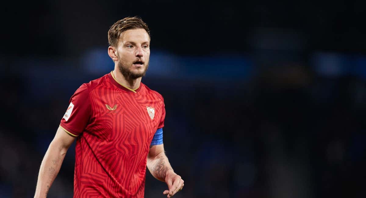 Rakitic, en un partido con el Sevilla./EP