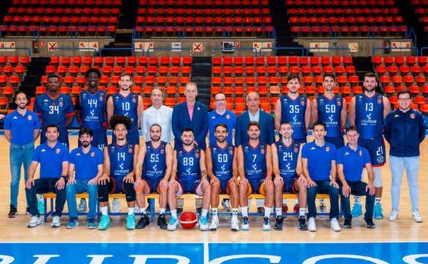 La plantilla del Grupo Ureta Tizona. CB Tizona