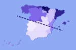 El mapa de los deportistas de élite que evidencia una brecha norte-sur en España