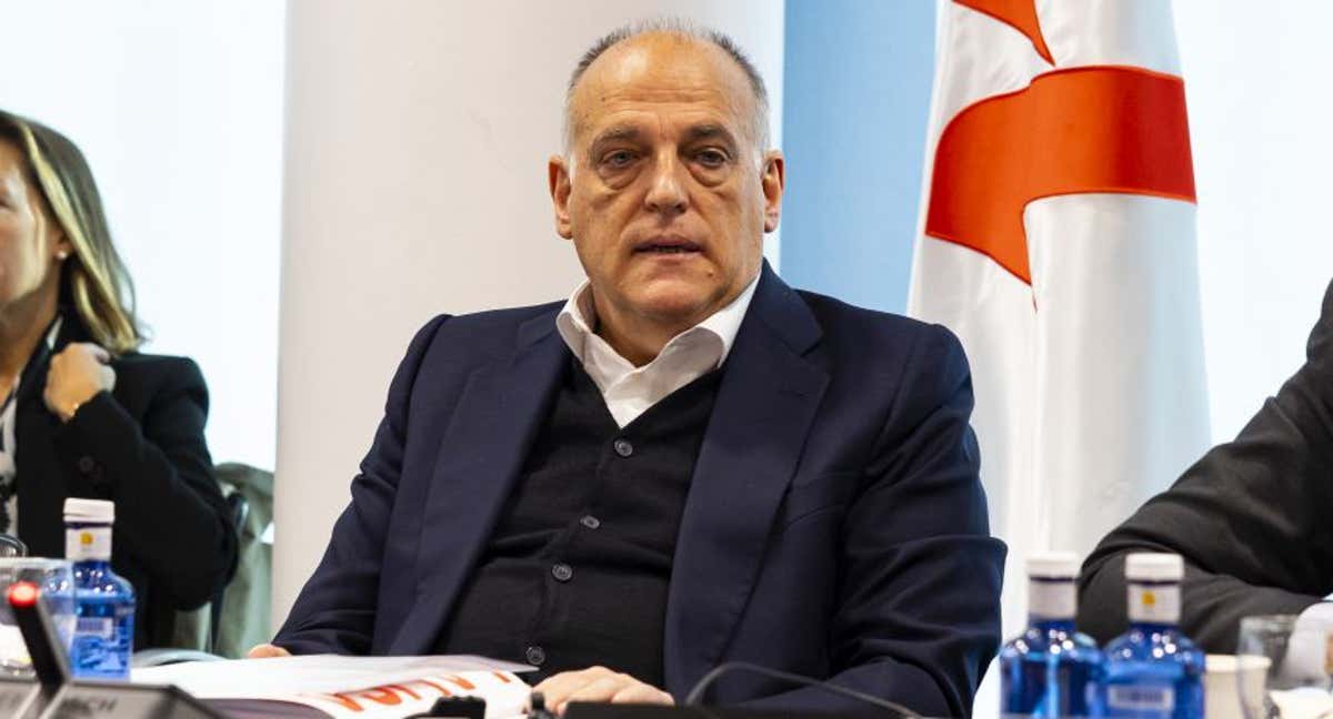 Javier Tebas, presidente provisional de LaLiga tras tres mandatos consecutivos./LALIGA