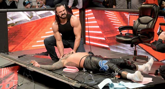 Drew McIntyre, desatado en Raw