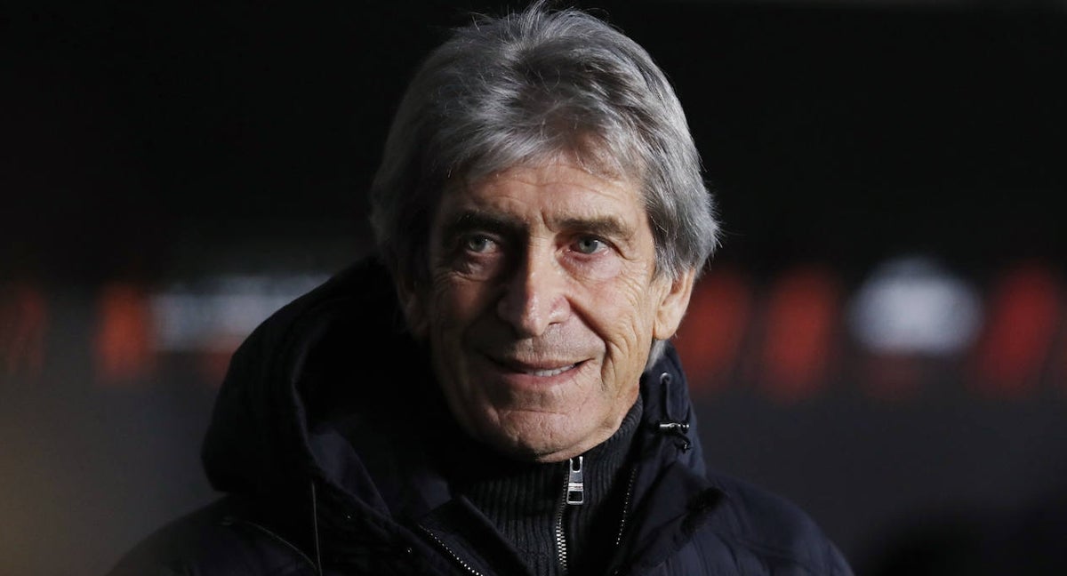 El entrenador del Betis, Manuel Pellegrini.