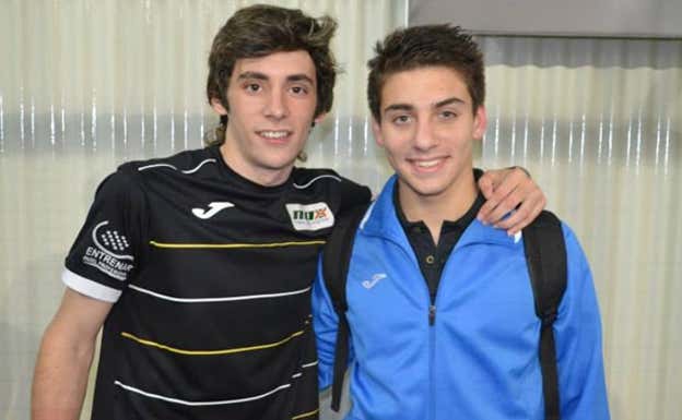 Stupa y Di Nenno en cuando se juntaron por primera vez. JOMA