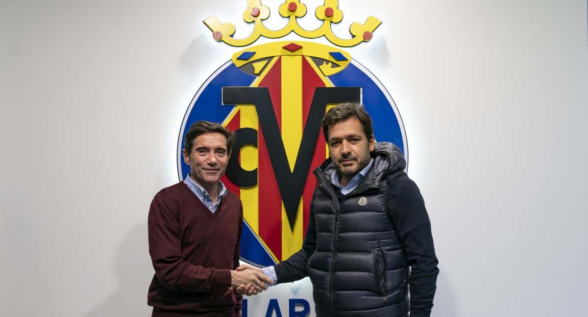 Marcelino y Fernando Roig hijo. /Villarreal C.F