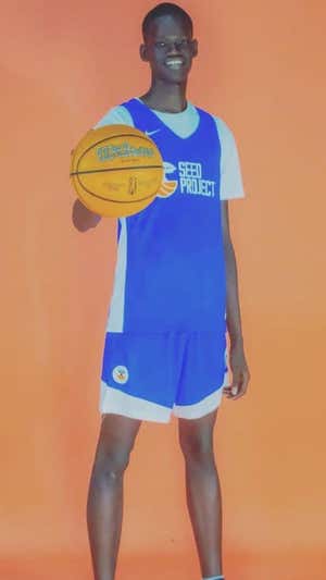 Mouhamed Diouf Tacko en la Seed Academy. Instagram