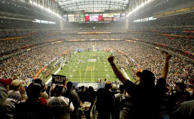 Campo de los Houston Texans en la Super Bowl XXXVIII. Reuters