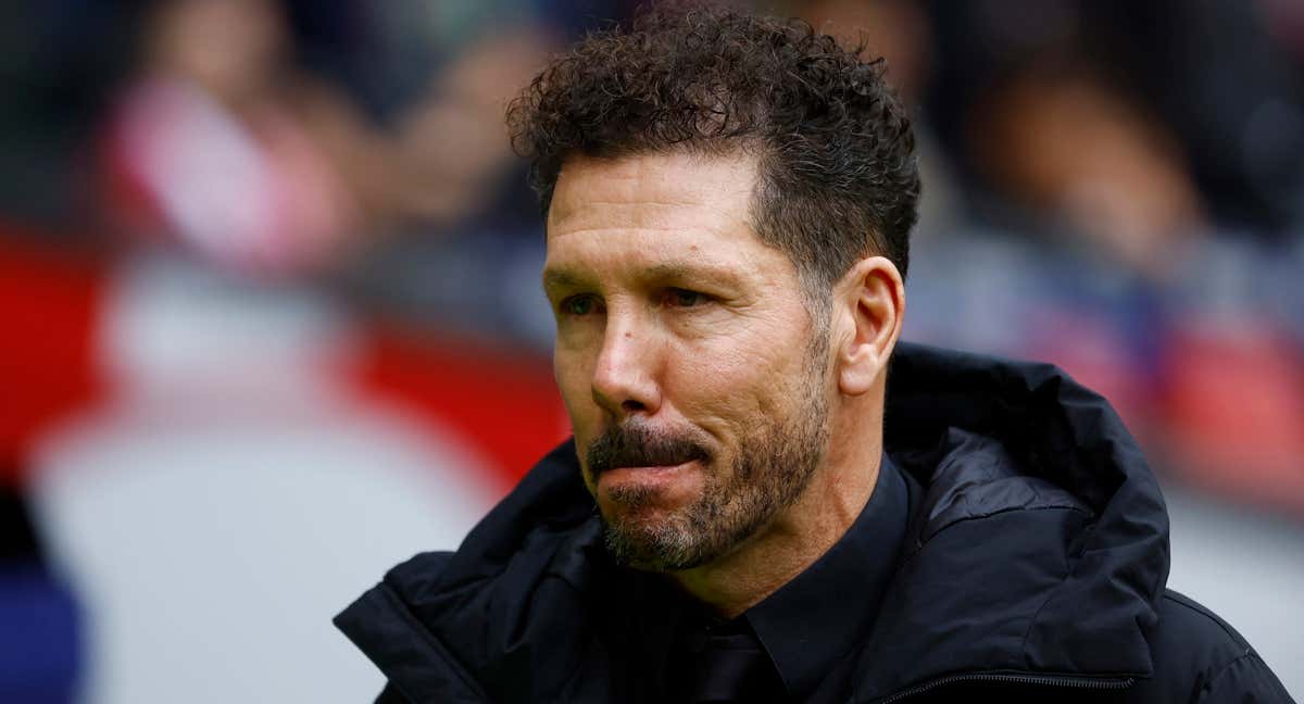 El Cholo durante un partido. /REUTERS