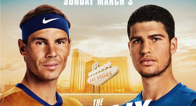 Nadal – Alcaraz en Las Vegas: todo lo que se sabe del partido de Netflix