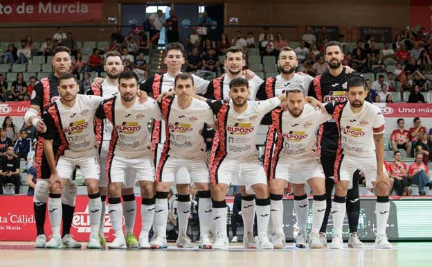 La plantilla de ElPozo Murcia Costa Cálida en la temporada 2023-24.  PASCU MÉNDEZ