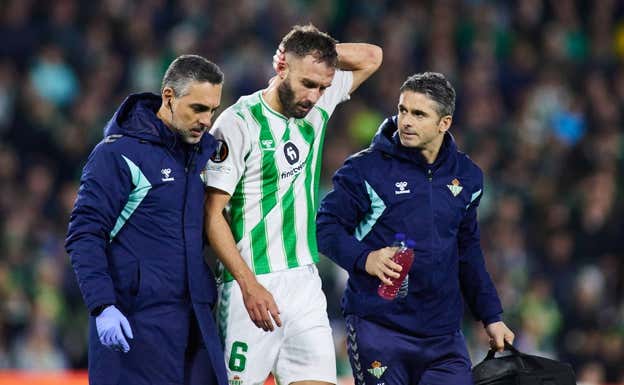 Germán Pezzella, en un momento del partido. EP